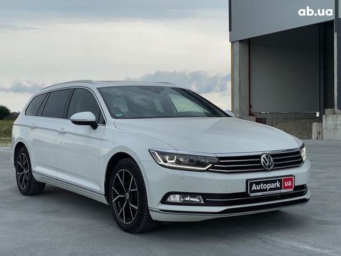 Volkswagen passat b8 2018 белый - фото 7