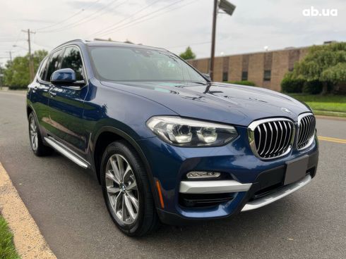 BMW X3 2019 синий - фото 2