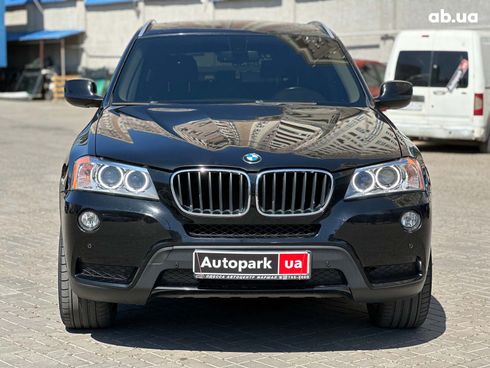 BMW X3 2012 черный - фото 2