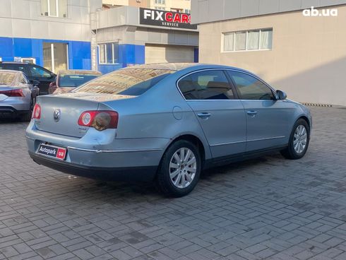 Volkswagen passat b6 2006 синий - фото 8