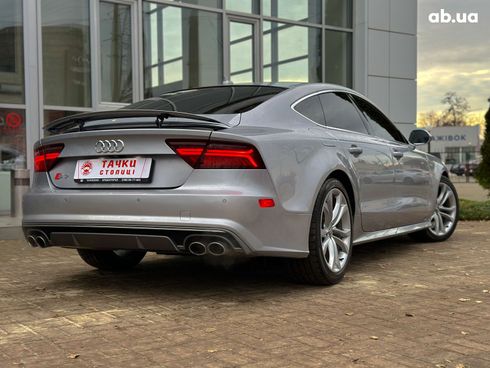 Audi S7 2015 серый - фото 6