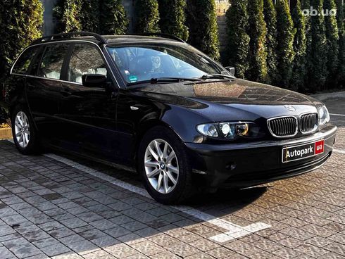 BMW 3 серия 2004 черный - фото 8