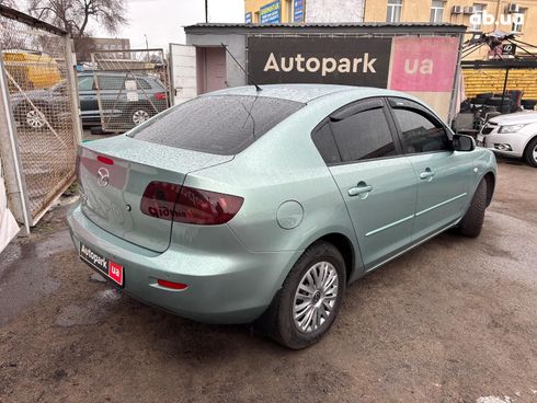 Mazda 3 2004 зеленый - фото 5