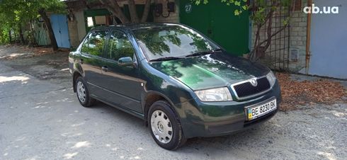 Skoda Fabia 2002 зеленый - фото 5