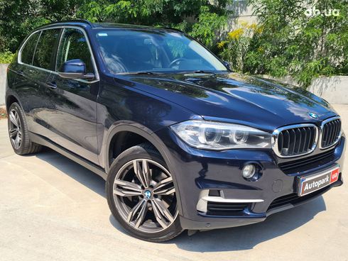 BMW X5 2015 синий - фото 3