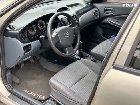 Nissan Almera 2007 бежевый - фото 20