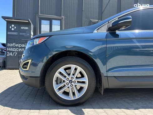 Ford Edge 2016 синий - фото 4