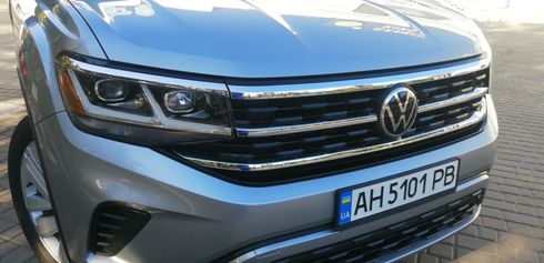 Volkswagen Atlas 2021 серый - фото 13