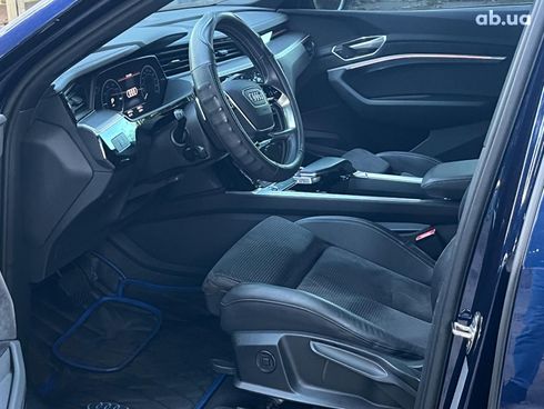 Audi E-Tron 2021 синий - фото 32
