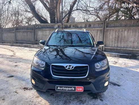 Hyundai Santa Fe 2011 черный - фото 2