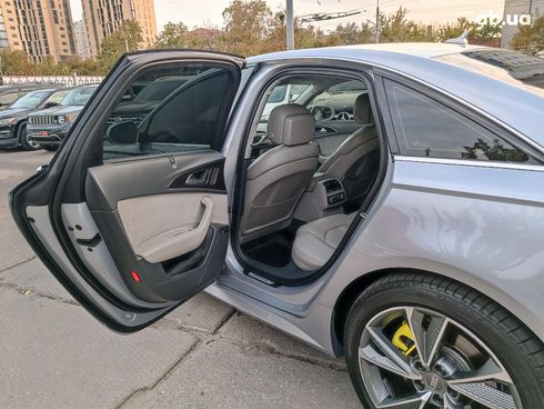 Audi A6 2017 серый - фото 15