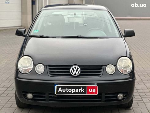 Volkswagen Polo 2004 черный - фото 2