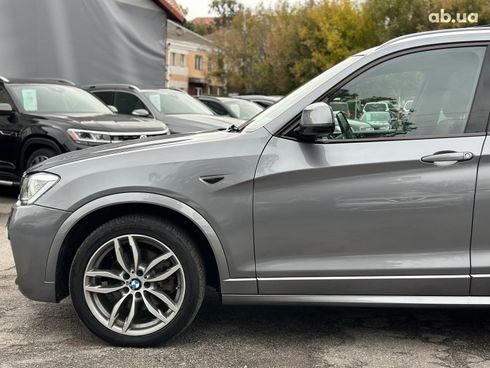 BMW X3 2015 серый - фото 20