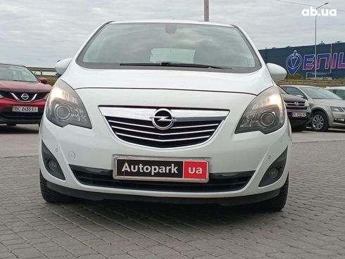 Opel Meriva 2012 белый - фото 3
