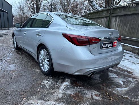 Infiniti Q50 2017 серый - фото 11