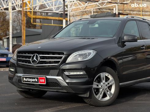 Mercedes-Benz M-Класс 2012 черный - фото 2