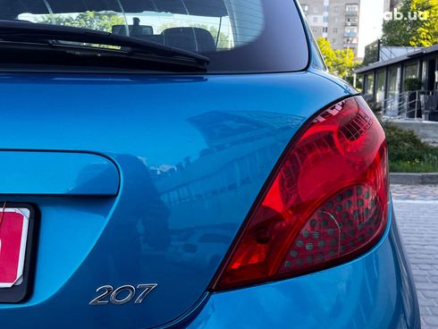 Peugeot 207 2007 синий - фото 8