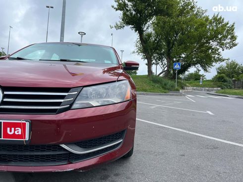 Volkswagen Passat 2015 красный - фото 3