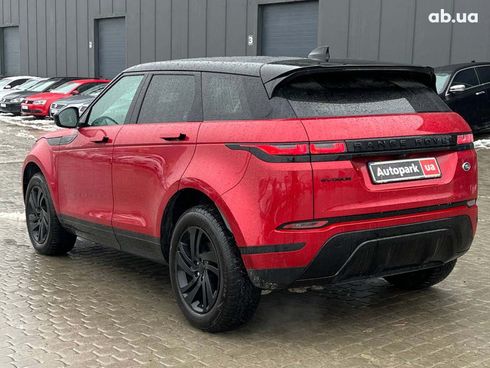 Land Rover Range Rover Evoque 2020 красный - фото 9
