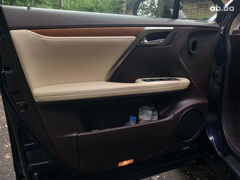 Lexus rx 450 h 2020 синий - фото 8