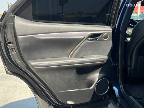 Lexus rx 350 2017 синий - фото 28
