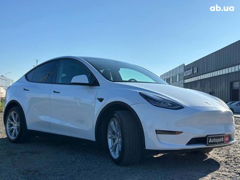 Tesla Model Y 2020 белый - фото 12