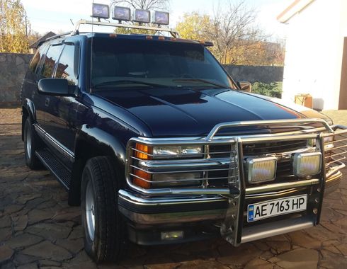 Chevrolet Tahoe 1997 синий - фото 19