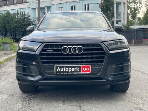 Audi Q7 2017 синий - фото 2