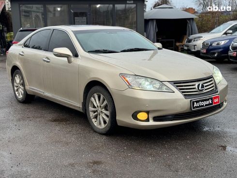 Lexus ES 2009 бежевый - фото 3