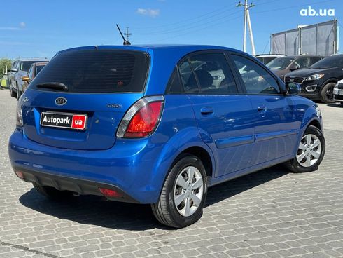 Kia Rio 2010 синий - фото 9