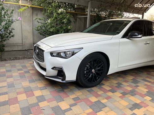 Infiniti Q50 2017 белый - фото 8