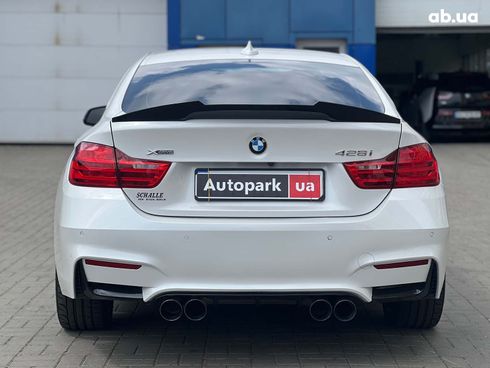BMW 4 серия 2015 белый - фото 10
