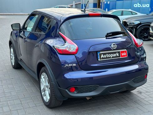 Nissan Juke 2015 синий - фото 11