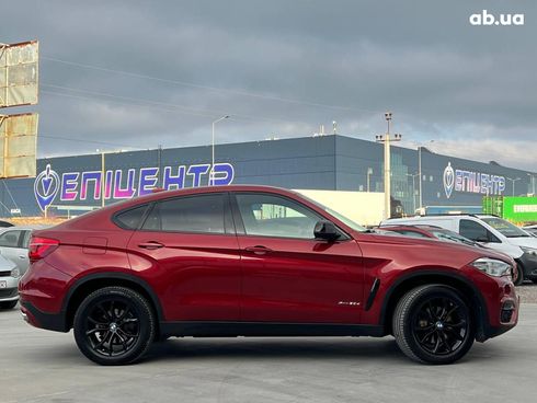 BMW X6 2016 красный - фото 6