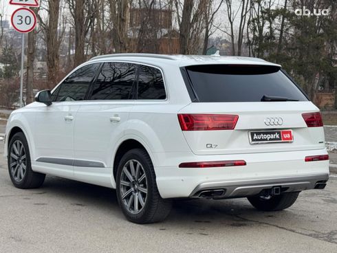 Audi Q7 2019 белый - фото 6