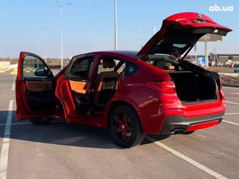 BMW X4 2017 красный - фото 42