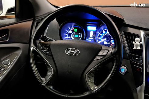 Hyundai Sonata 2014 белый - фото 12