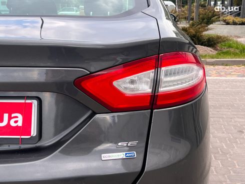 Ford Fusion 2015 серый - фото 3