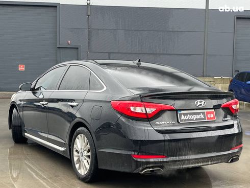 Hyundai Sonata 2015 черный - фото 4