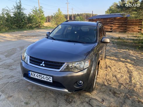 Mitsubishi Outlander XL 2007 серый - фото 2