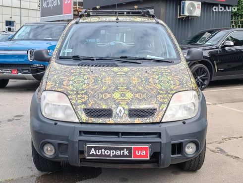 Renault Scenic 2001 серый - фото 2