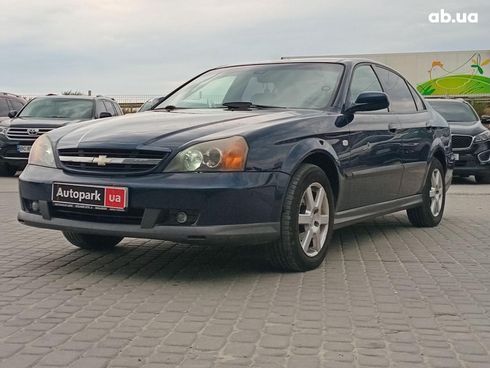 Chevrolet Evanda 2005 синий - фото 39