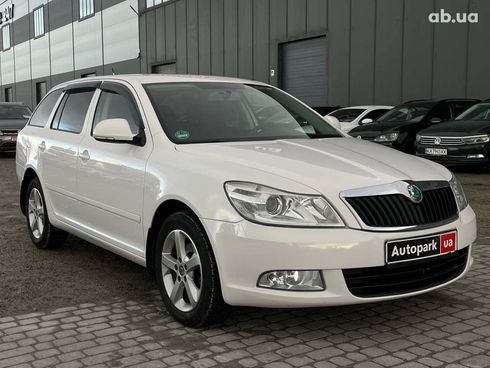 Skoda octavia a5 2012 белый - фото 4