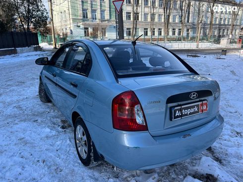 Hyundai Accent 2009 синий - фото 12