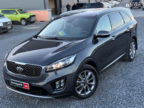 Kia Sorento 2017 серый - фото 3
