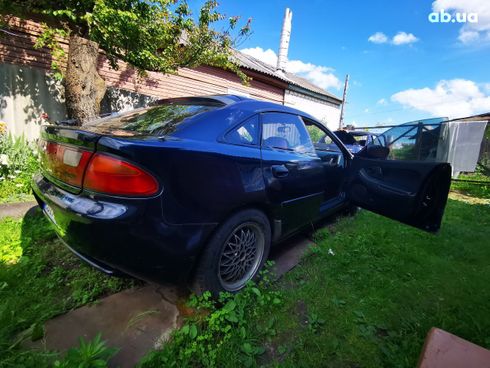 Mazda 323 1998 синий - фото 5