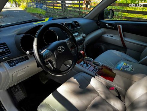 Toyota Highlander 2008 черный - фото 14