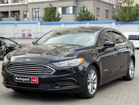Ford Fusion 2017 черный - фото 3