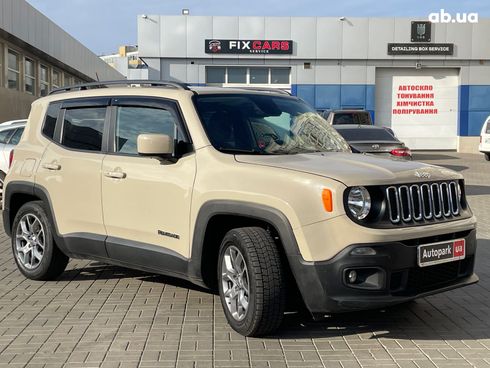 Jeep Renegade 2015 бежевый - фото 3