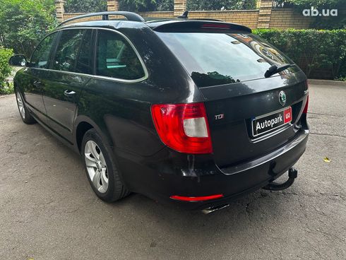 Skoda Superb 2013 черный - фото 7